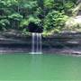 Little Louisville Waterfall on Lake Cumberland