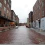 RED VITRIFIED BRICK STREET PAVEMENT