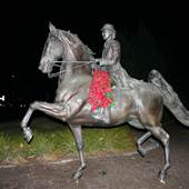 Shelby County Saddlebred Statue